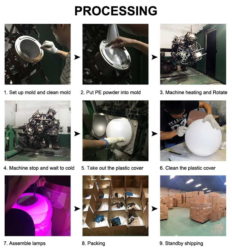 Soft Orb Garden Lamp