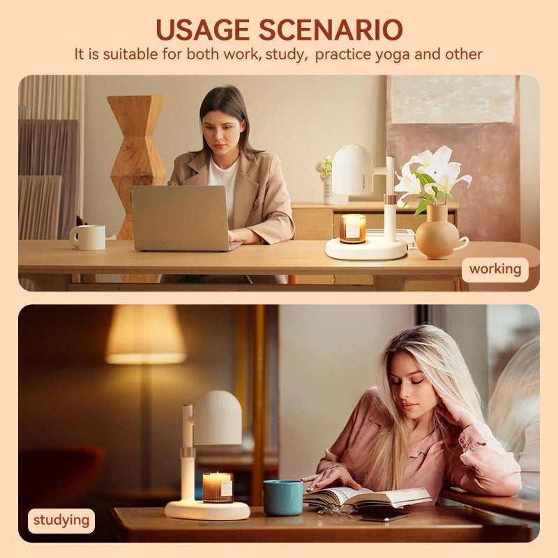 Warm Aura Candle Light