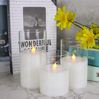 Celeste Flameless Candle Set