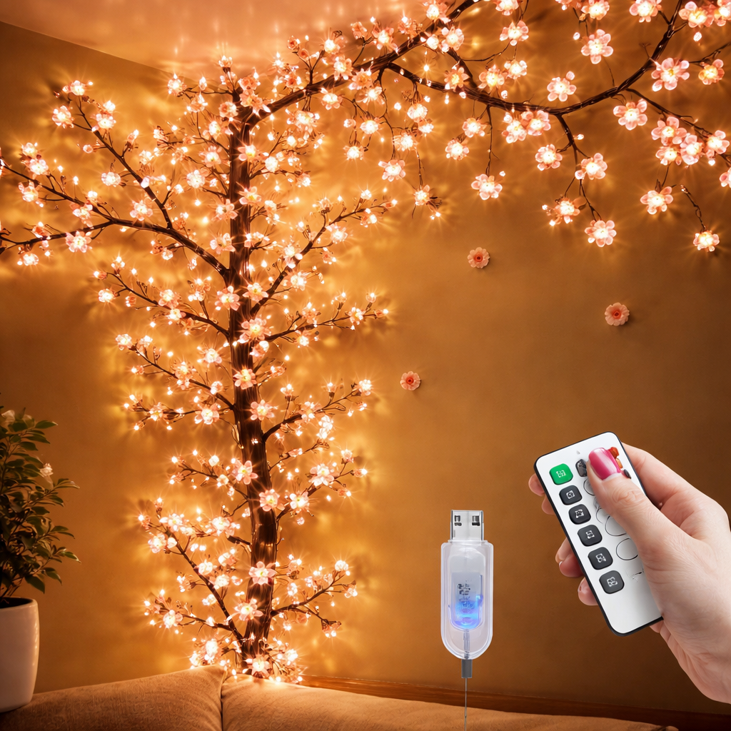 Cherry Blossom Aura Tree