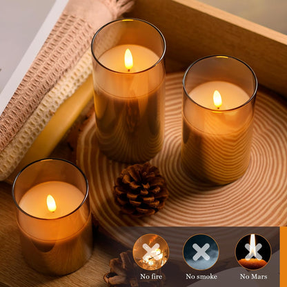 Celeste Flameless Candle Set
