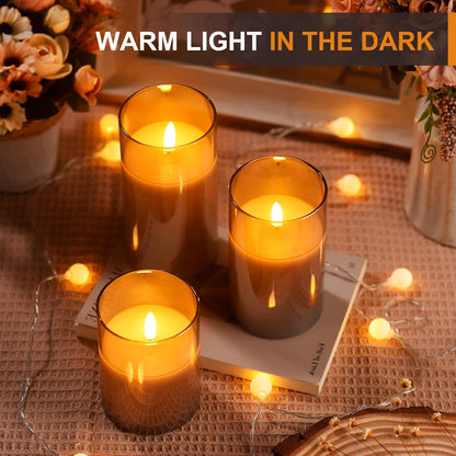 Celeste Flameless Candle Set