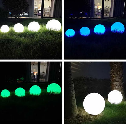 Soft Orb Garden Lamp