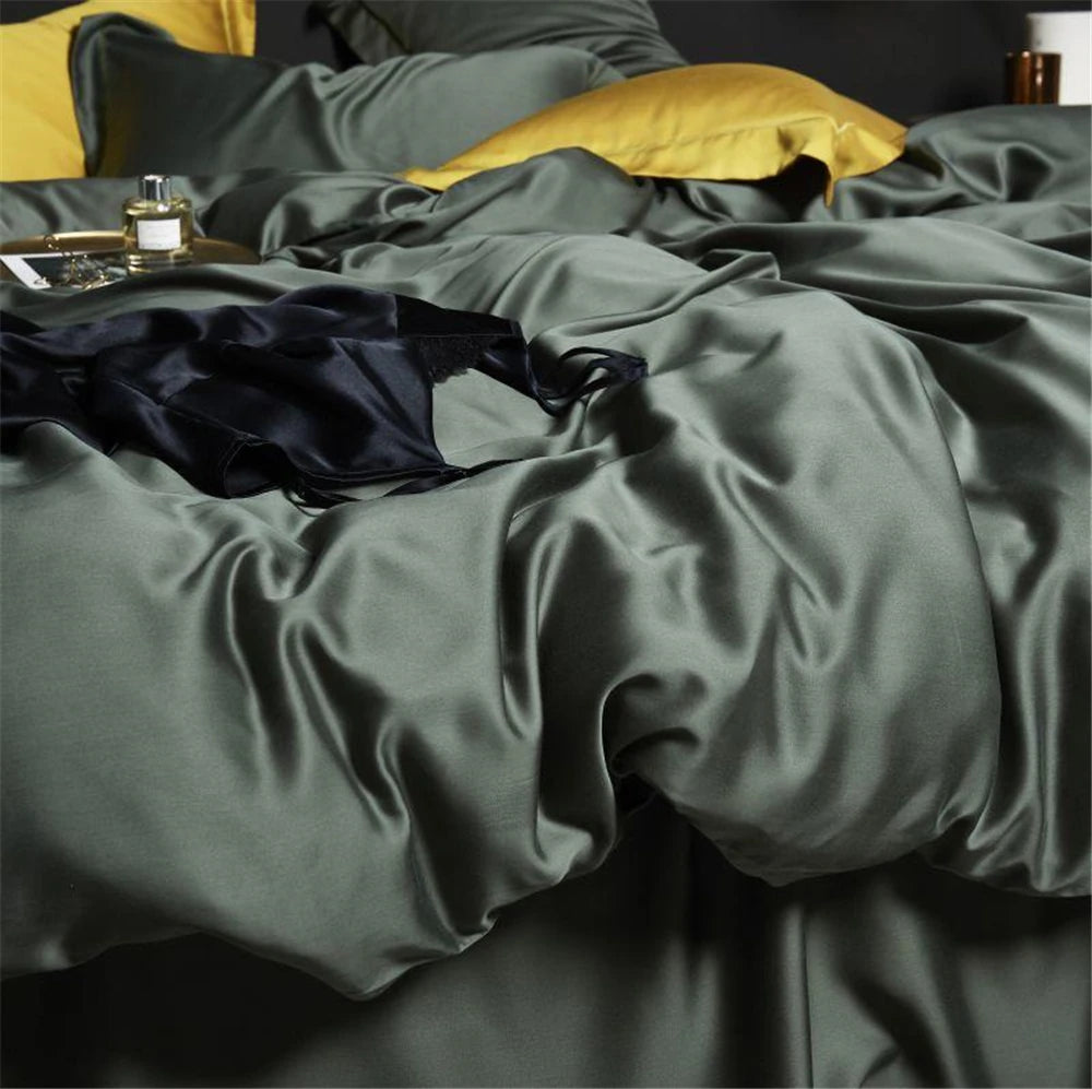 Forest Silk Bedding Set