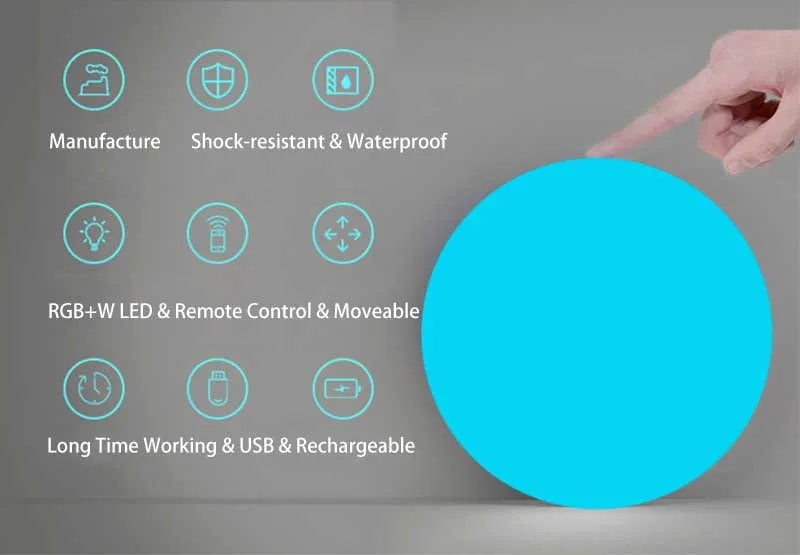 Soft Orb Garden Lamp