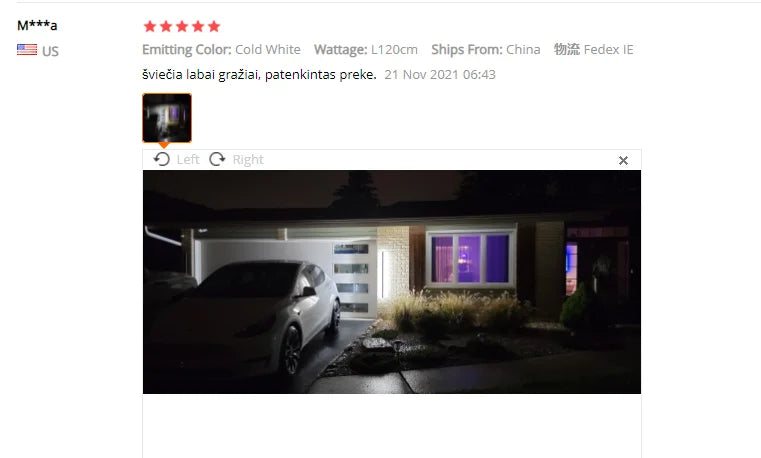 Modern Beam Wall Light