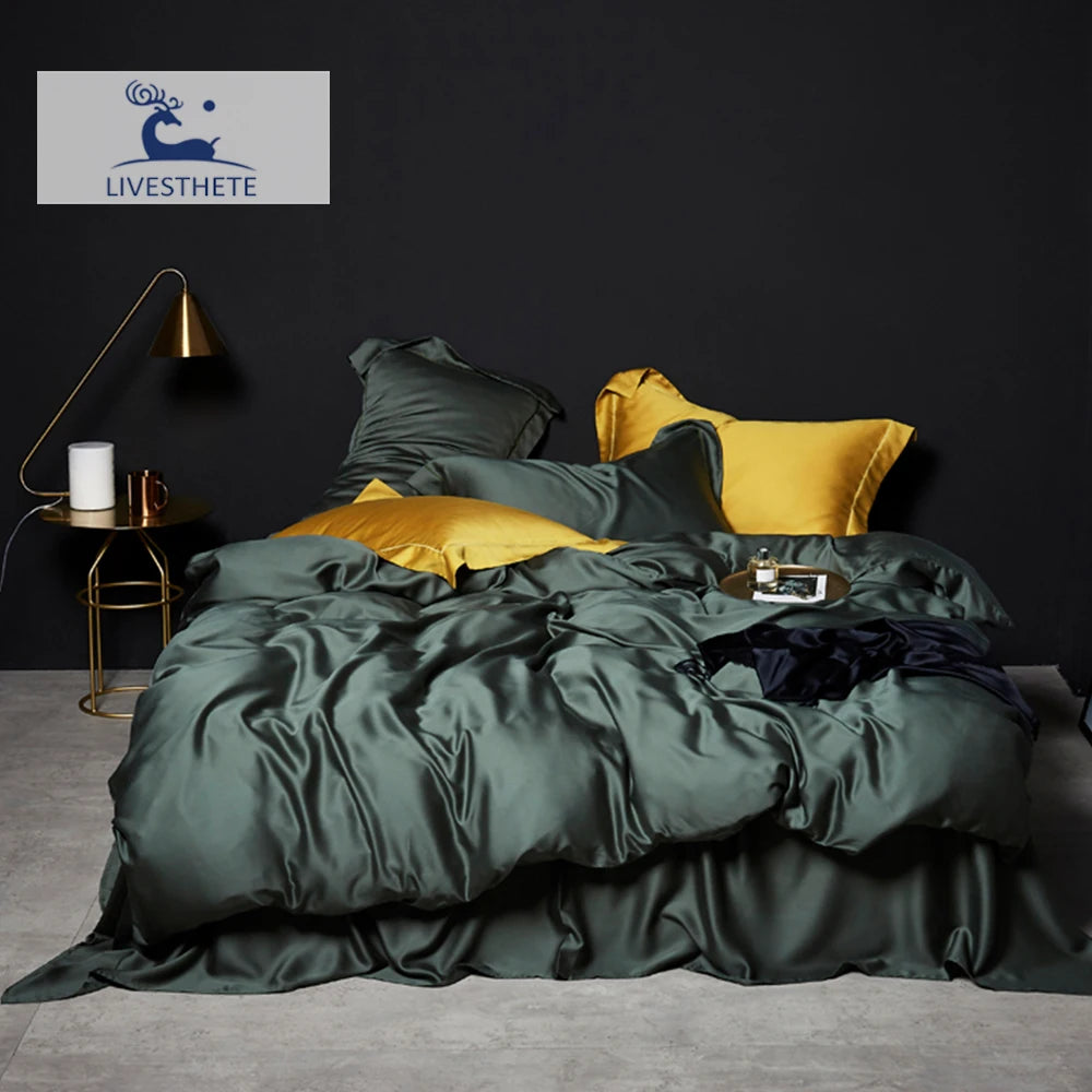 Forest Silk Bedding Set