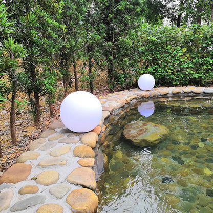 Soft Orb Garden Lamp