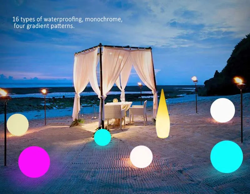 Soft Orb Garden Lamp