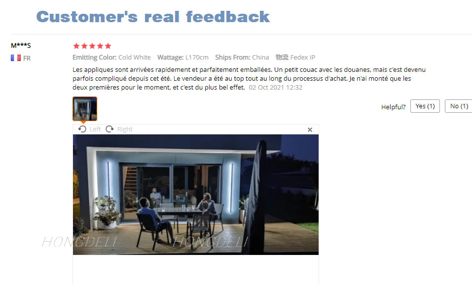 Modern Beam Wall Light