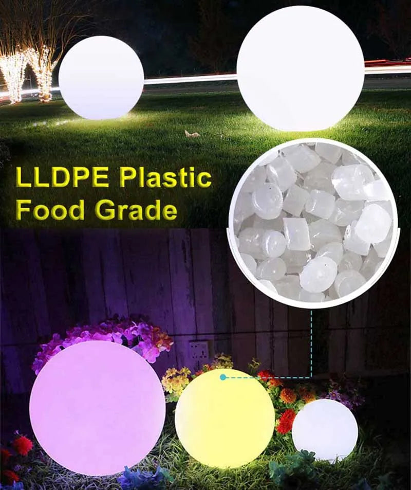 Soft Orb Garden Lamp