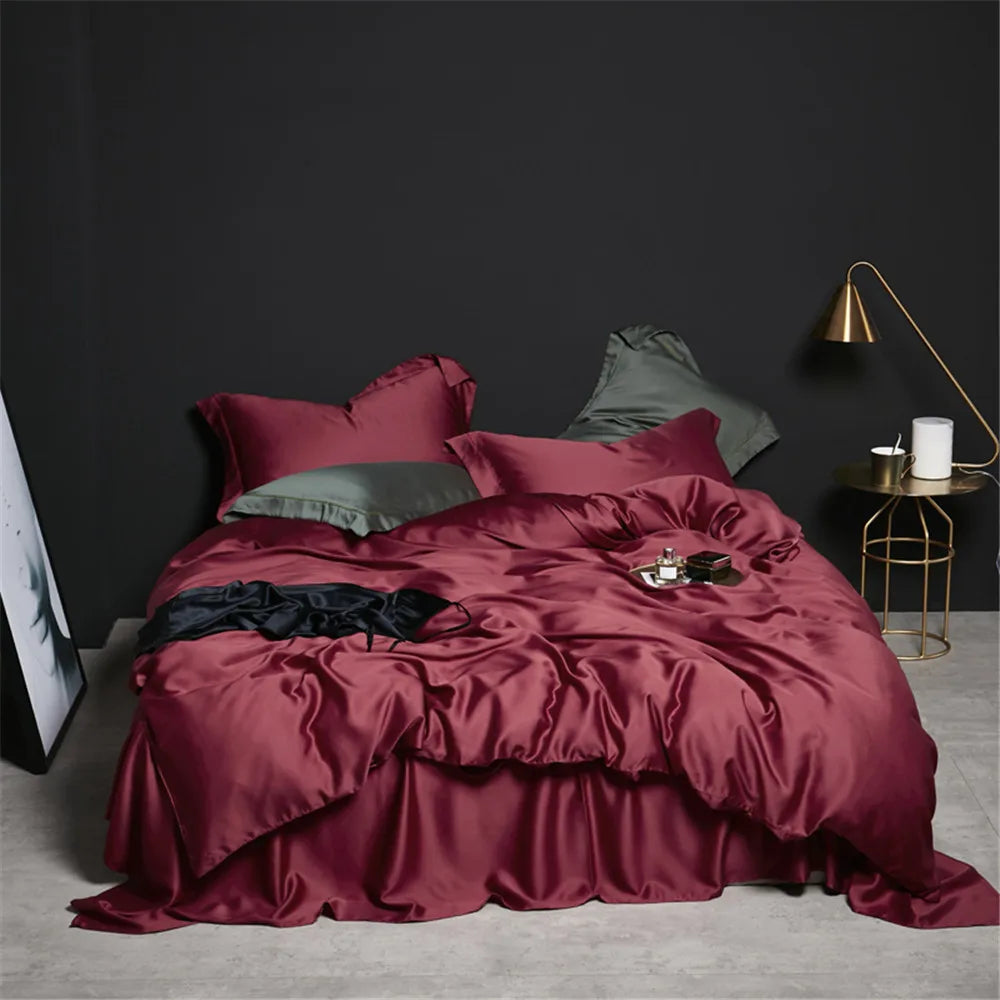 Forest Silk Bedding Set