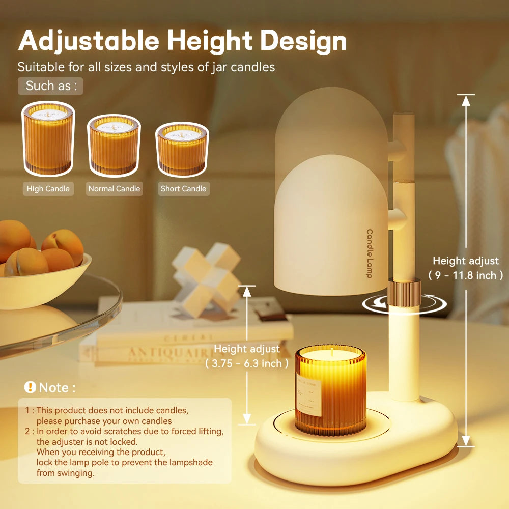 Warm Aura Candle Light
