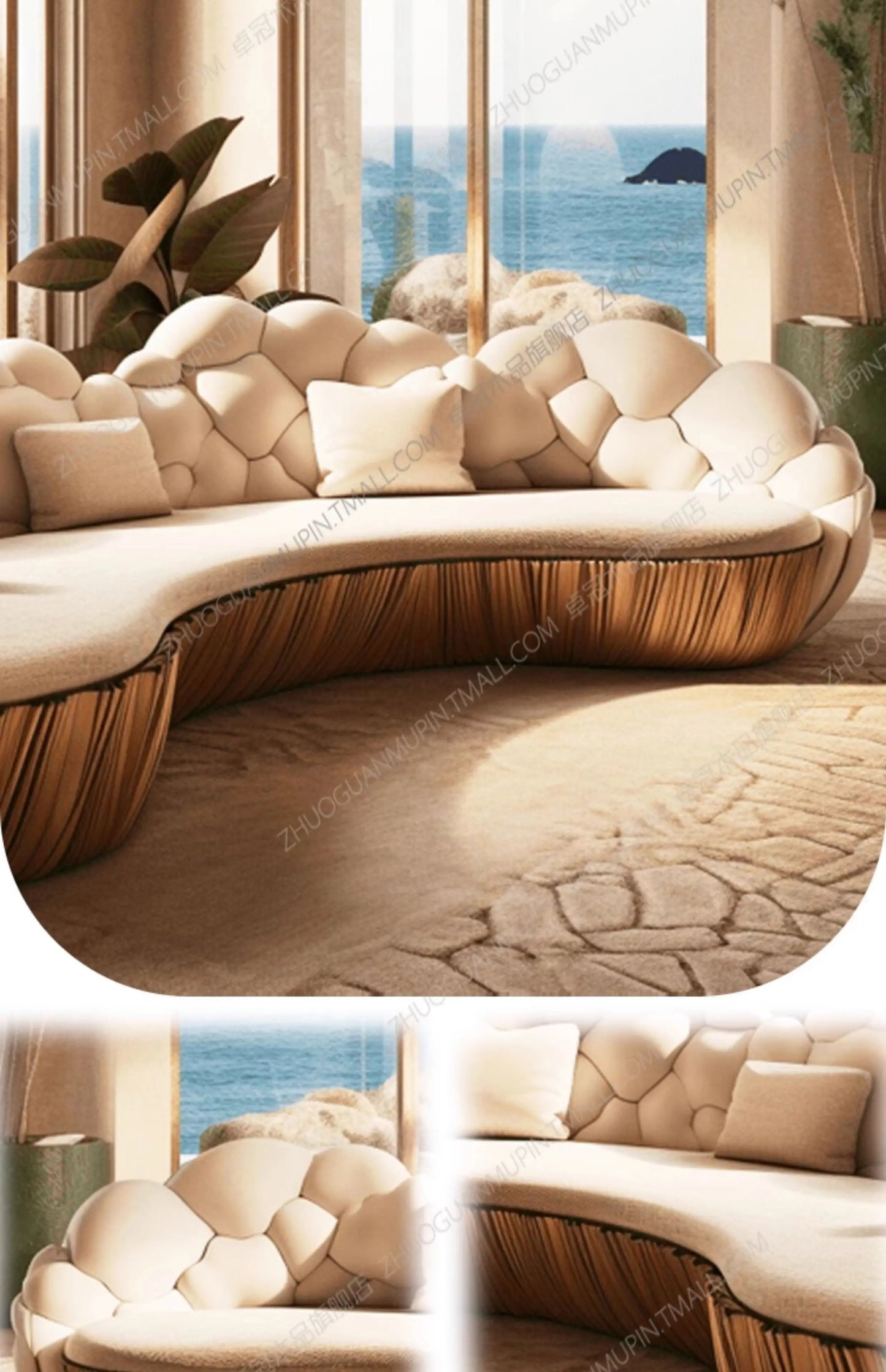 Belle Curve Sofa