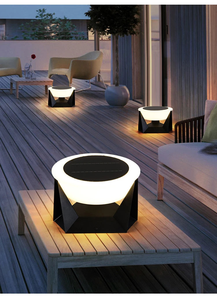 Pure Cylinder Post Light