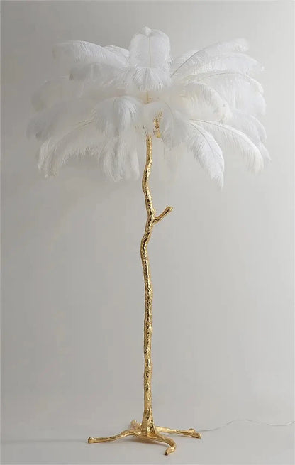 Aveline Feather Lamp