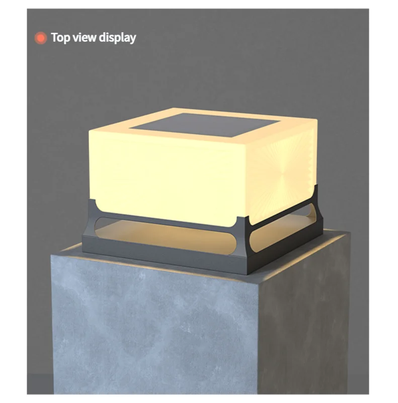 Still Solar Pillar Light
