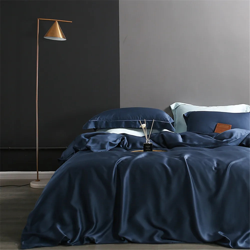 Midnight Silk Bedding
