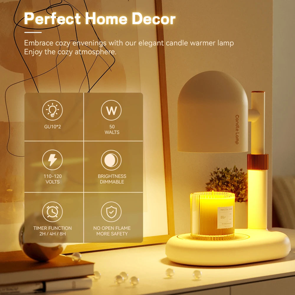 Warm Aura Candle Light