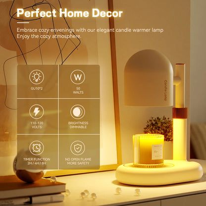 Warm Aura Candle Light