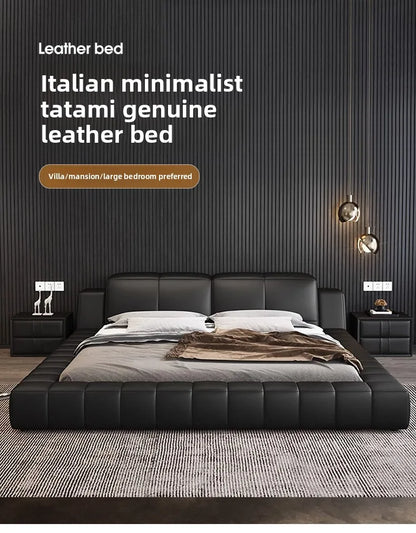 Forma Leather Bed