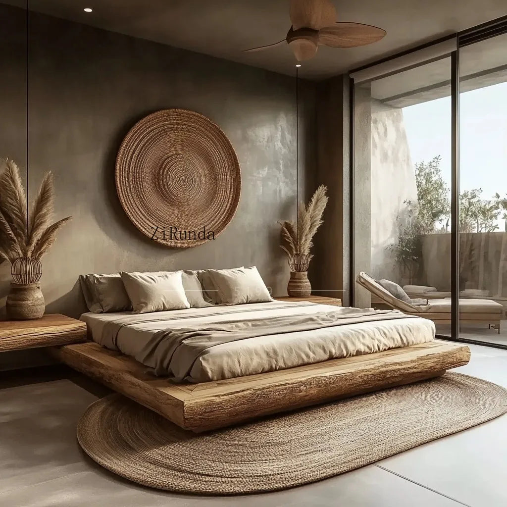 Soft Timber Floor Bed