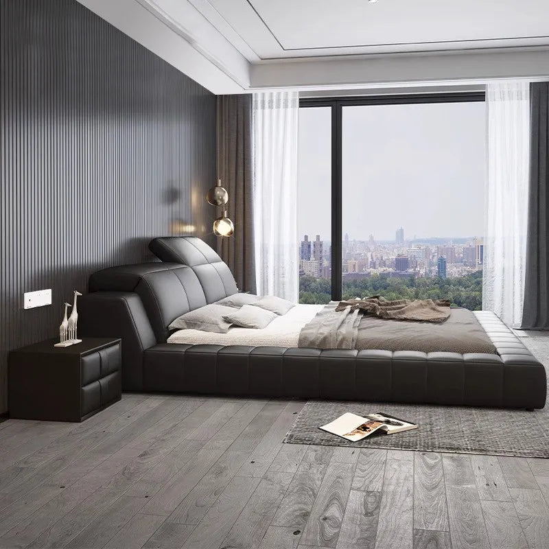 Forma Leather Bed