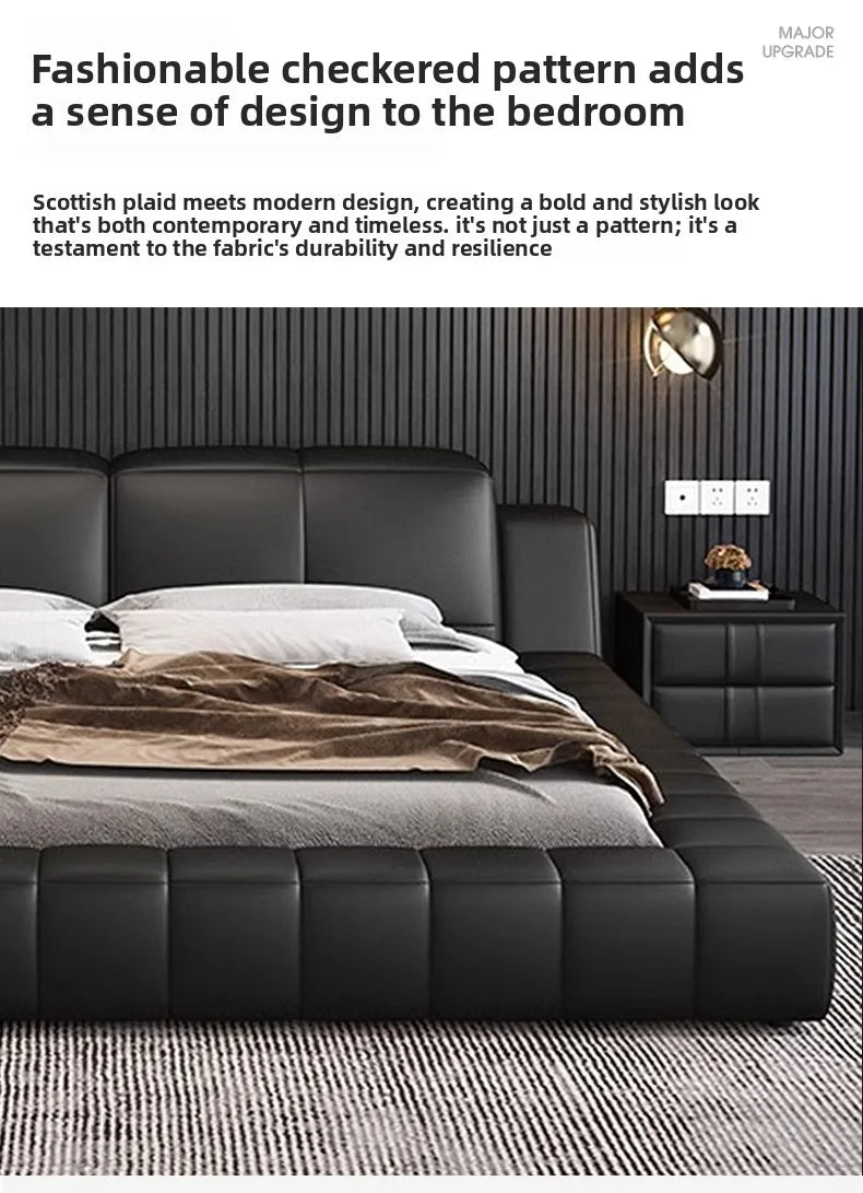 Forma Leather Bed
