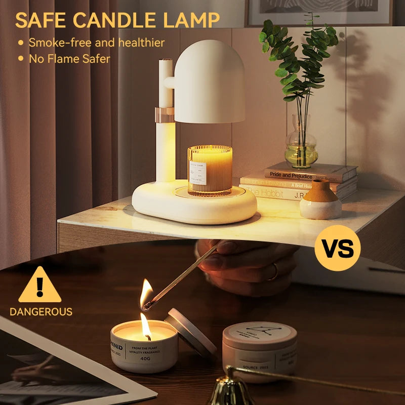 Warm Aura Candle Light