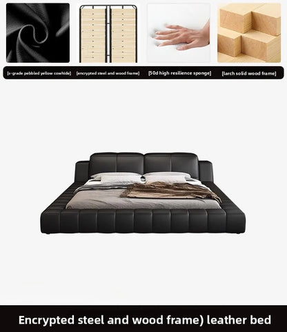Forma Leather Bed
