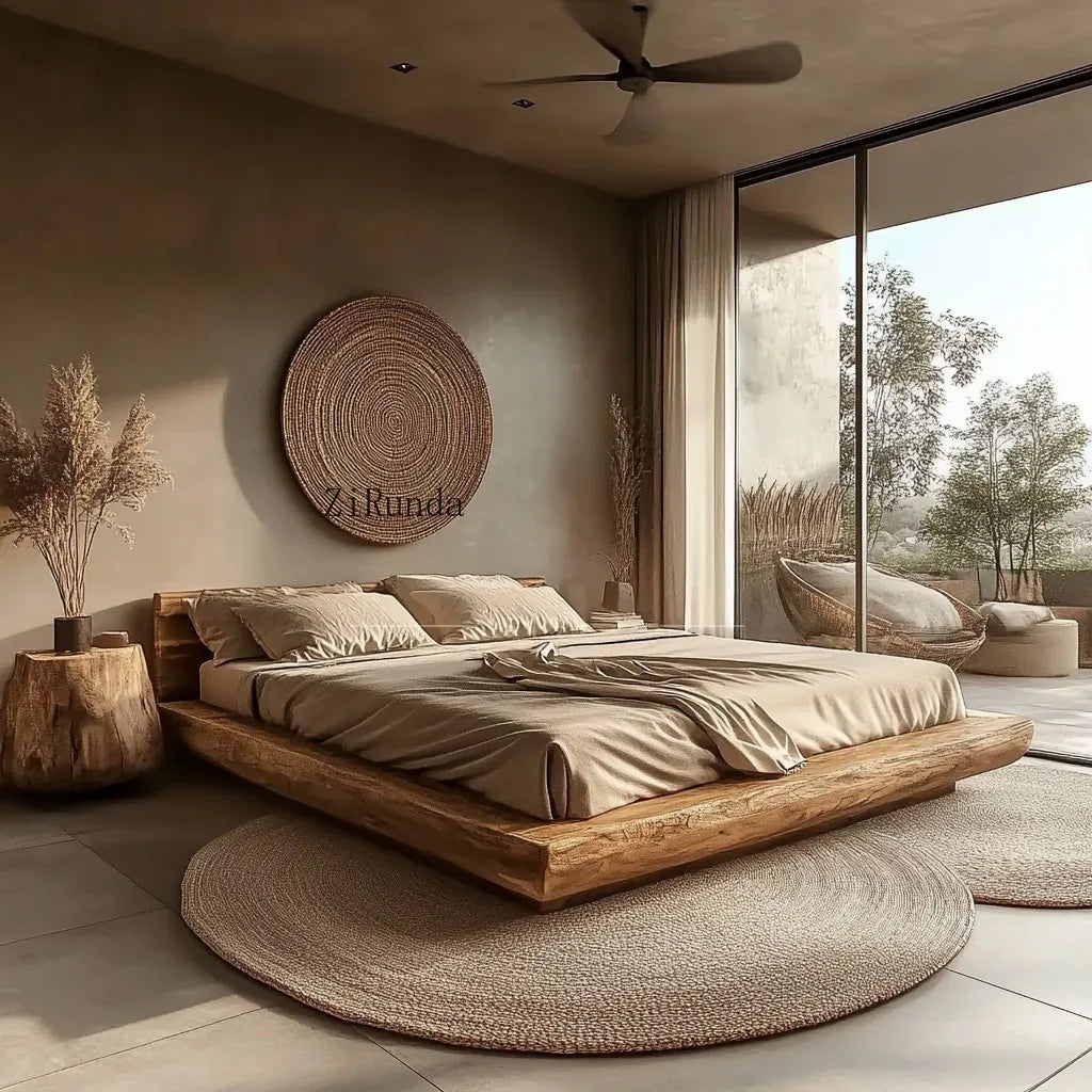 Soft Timber Floor Bed