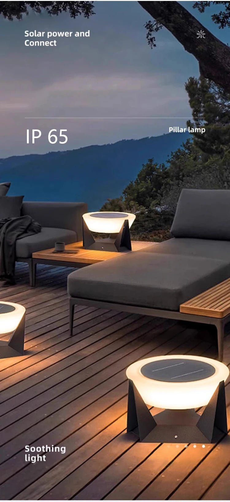 Pure Cylinder Post Light