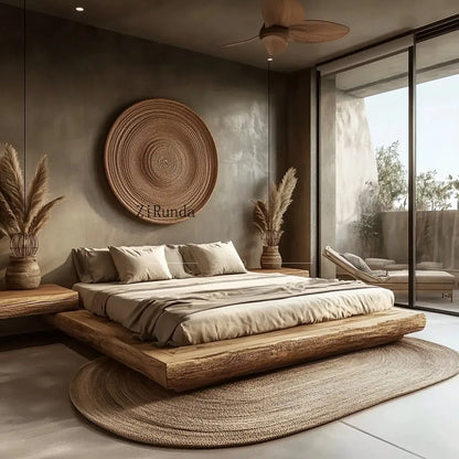 Soft Timber Floor Bed