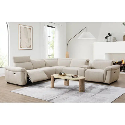 Bouclé Comfort Sectional