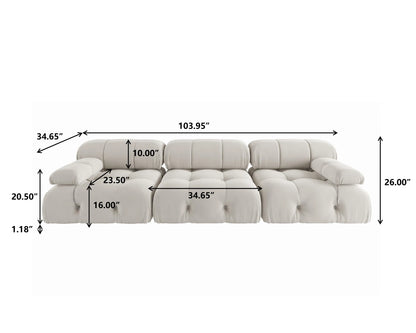 Velvet Lounge Sofa