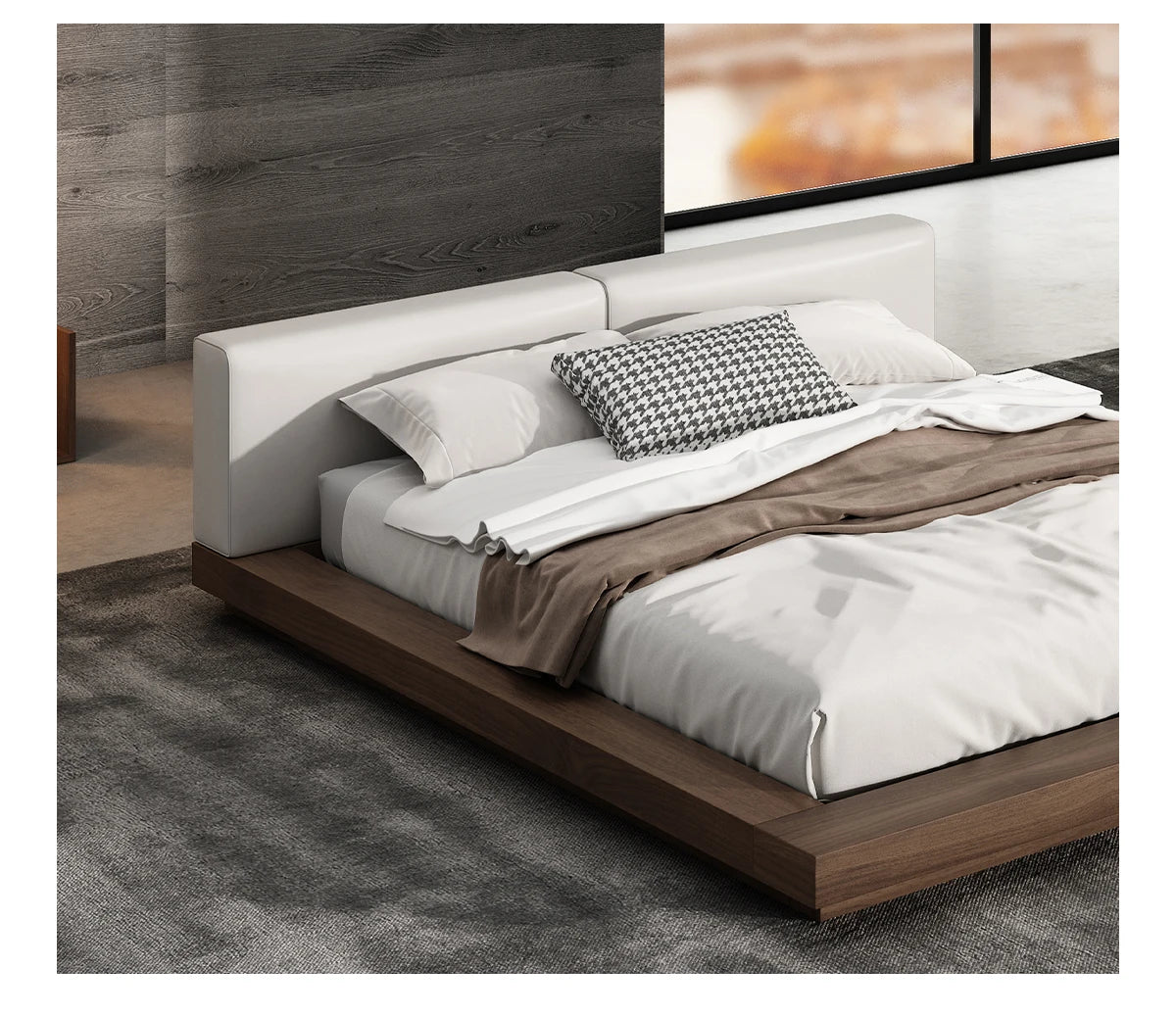 Tatami Wood Bed