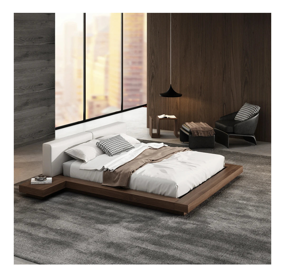 Tatami Wood Bed