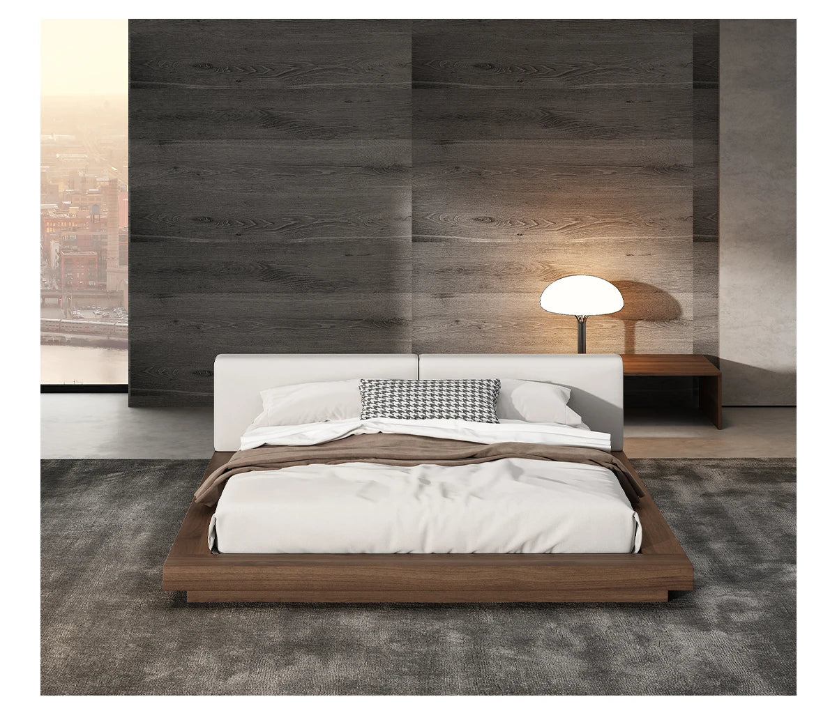 Tatami Wood Bed