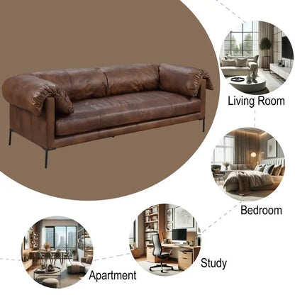 Top Grain Leather Sofa
