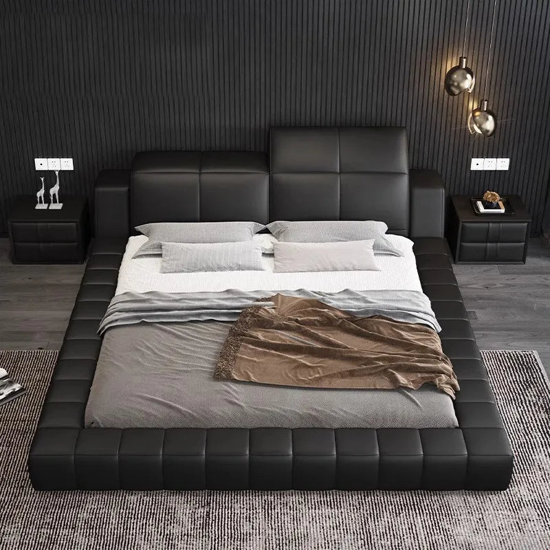Forma Leather Bed