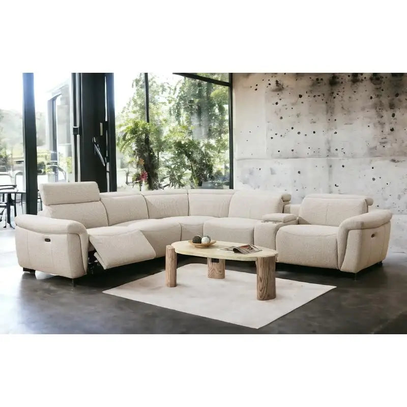 Bouclé Comfort Sectional