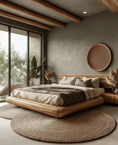 Soft Timber Floor Bed