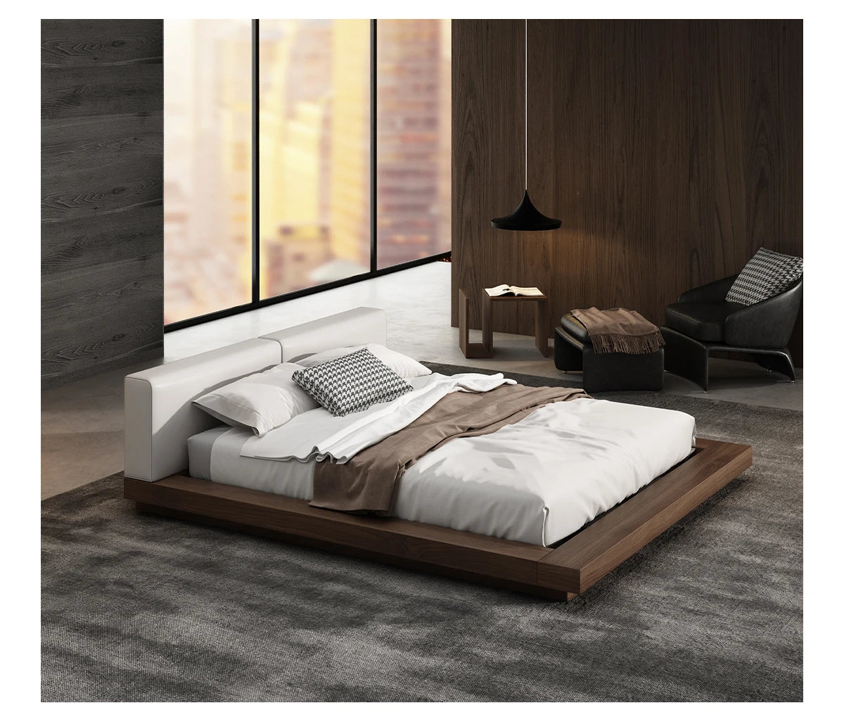 Tatami Wood Bed