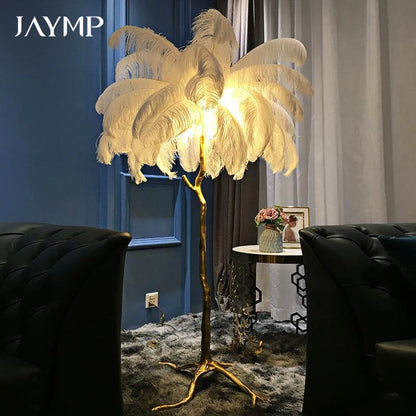 Aveline Feather Lamp