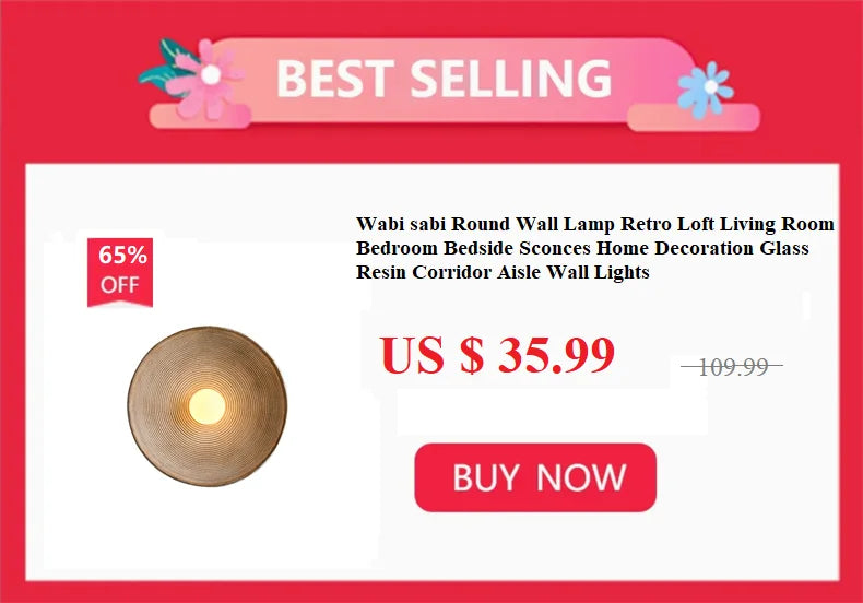 American Industrial Style Wall Lamp Fabric Lampshade Bedroom Bedside Sconces Retro Bathroom Night Light Fixture Home Decoration