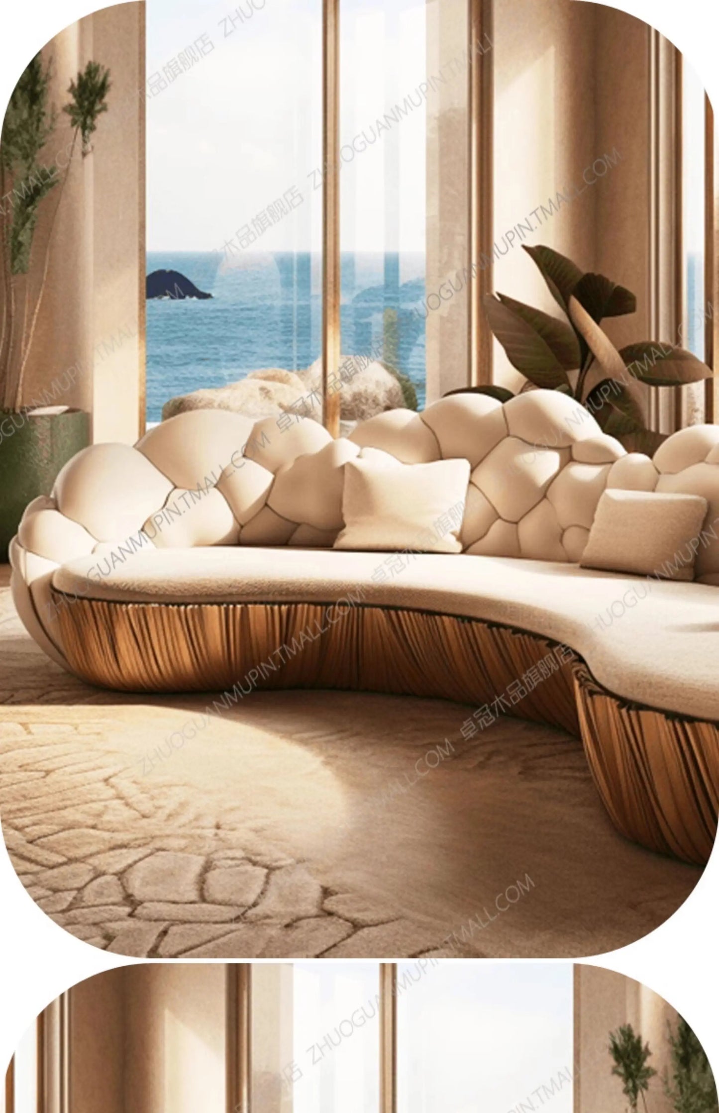 Belle Curve Sofa