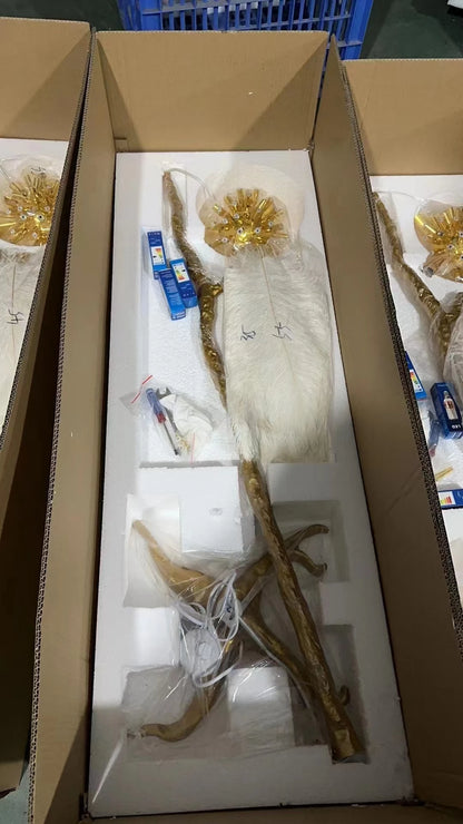 Aveline Feather Lamp