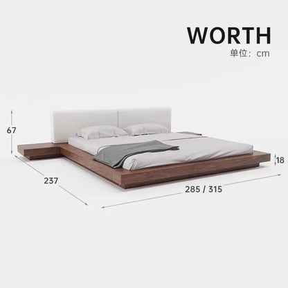 Tatami Wood Bed