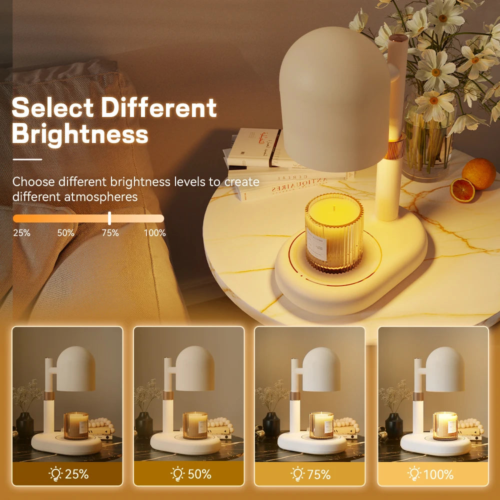 Warm Aura Candle Light