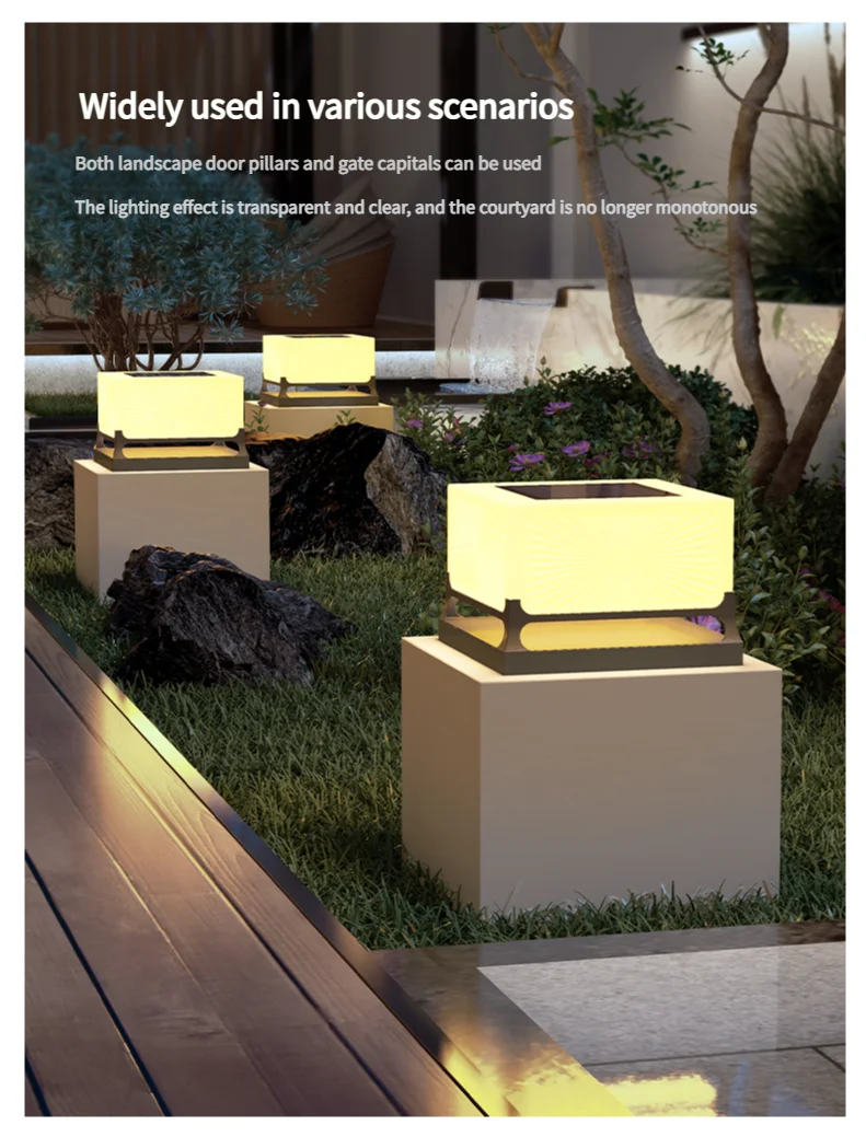 Still Solar Pillar Light
